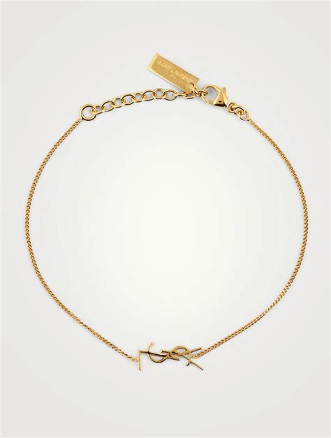 ysl armband silver|ysl st laurent jewelry.